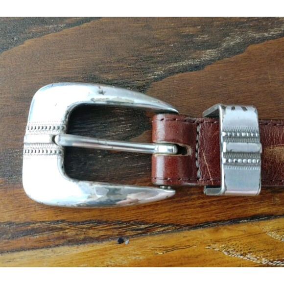 ONYX by BRIGHTON Golf Concho Belt Woven Details GolfSwing Size 34 Fits 31-34READ - Picture 3 of 11